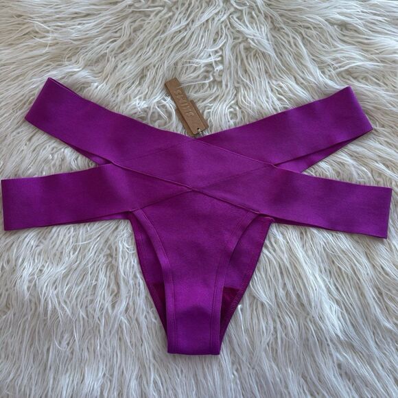 SKIMS Other - Skims Swim Knit Strappy Bikini Bottom Lollipop Size 3X